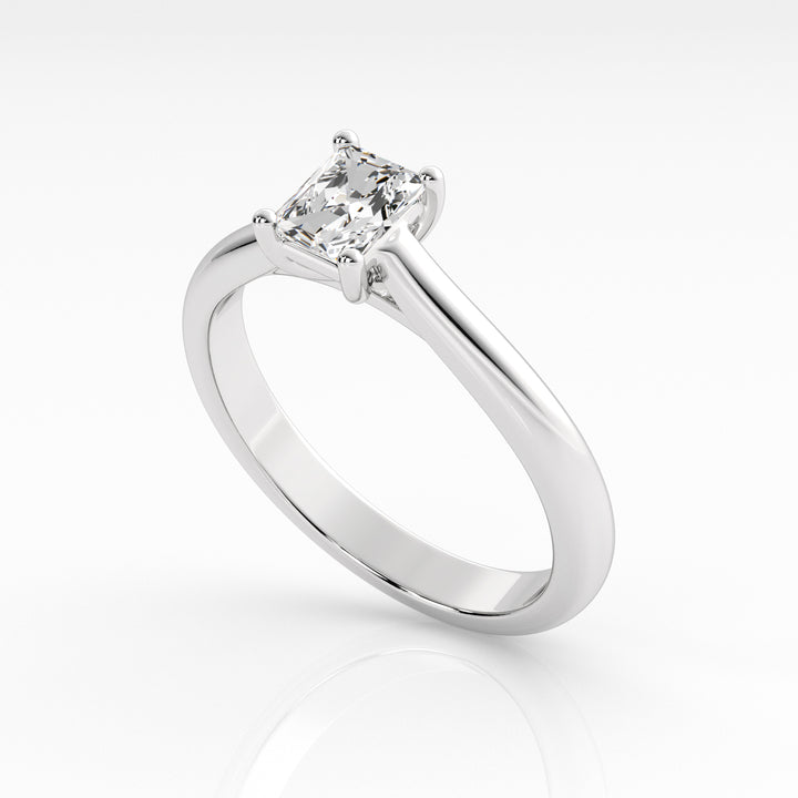 Louis Thompson Welkom Ring 9K White Gold with 0.50ct Lab Diamond