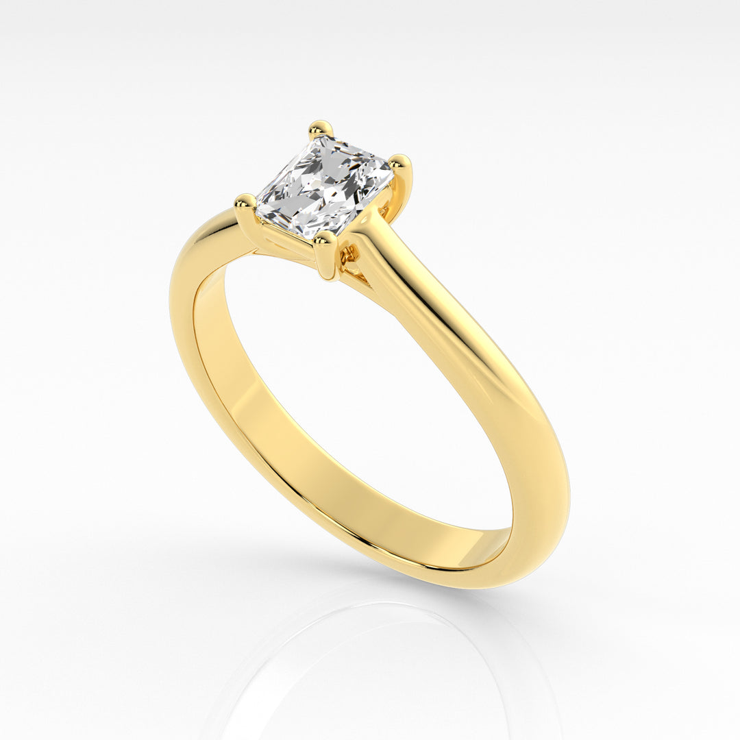 Louis Thompson Welkom Ring 9K Yellow Gold with 0.50ct Lab Diamond