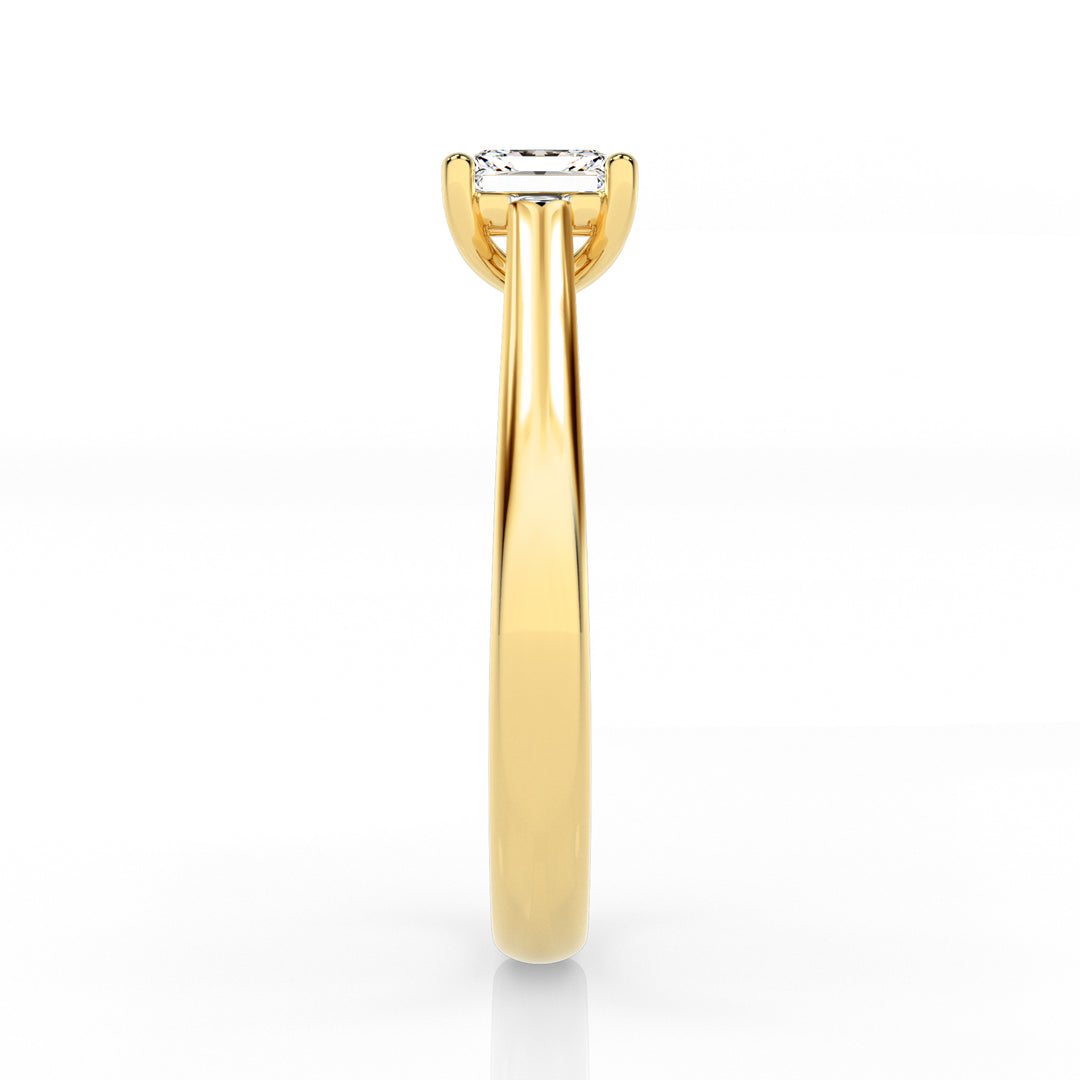 Louis Thompson Welkom Ring 9K Yellow Gold with 0.50ct Lab Diamond