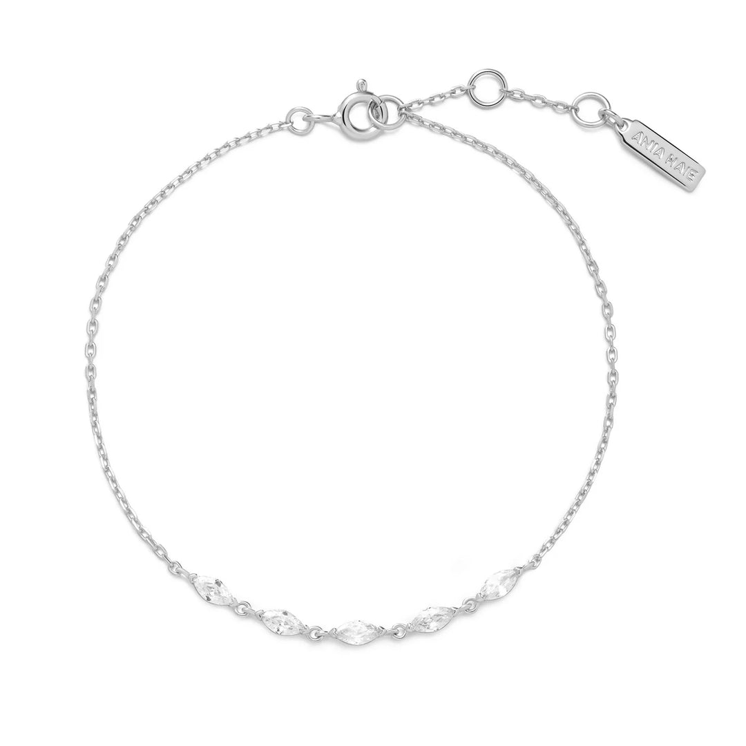 Ania Haie Luna Silver CZ Multi Marq Bracelet