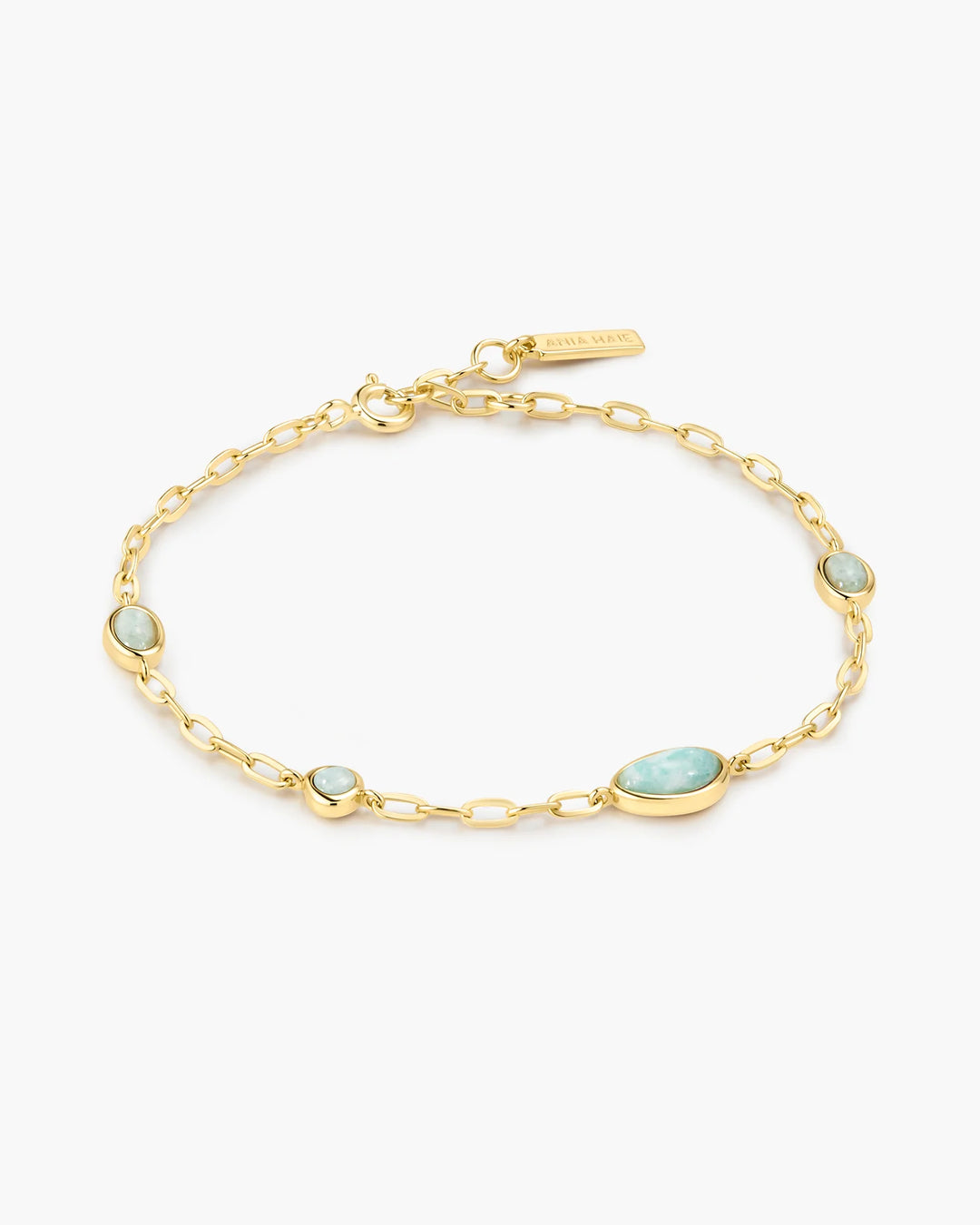 Ania Haie Wanderer Gold Amazon Pebble Bracelet