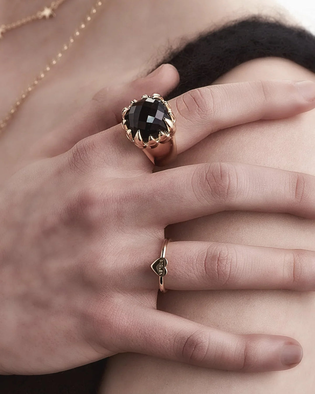 Stolen Gold Plated Baby Stolen Heart Ring