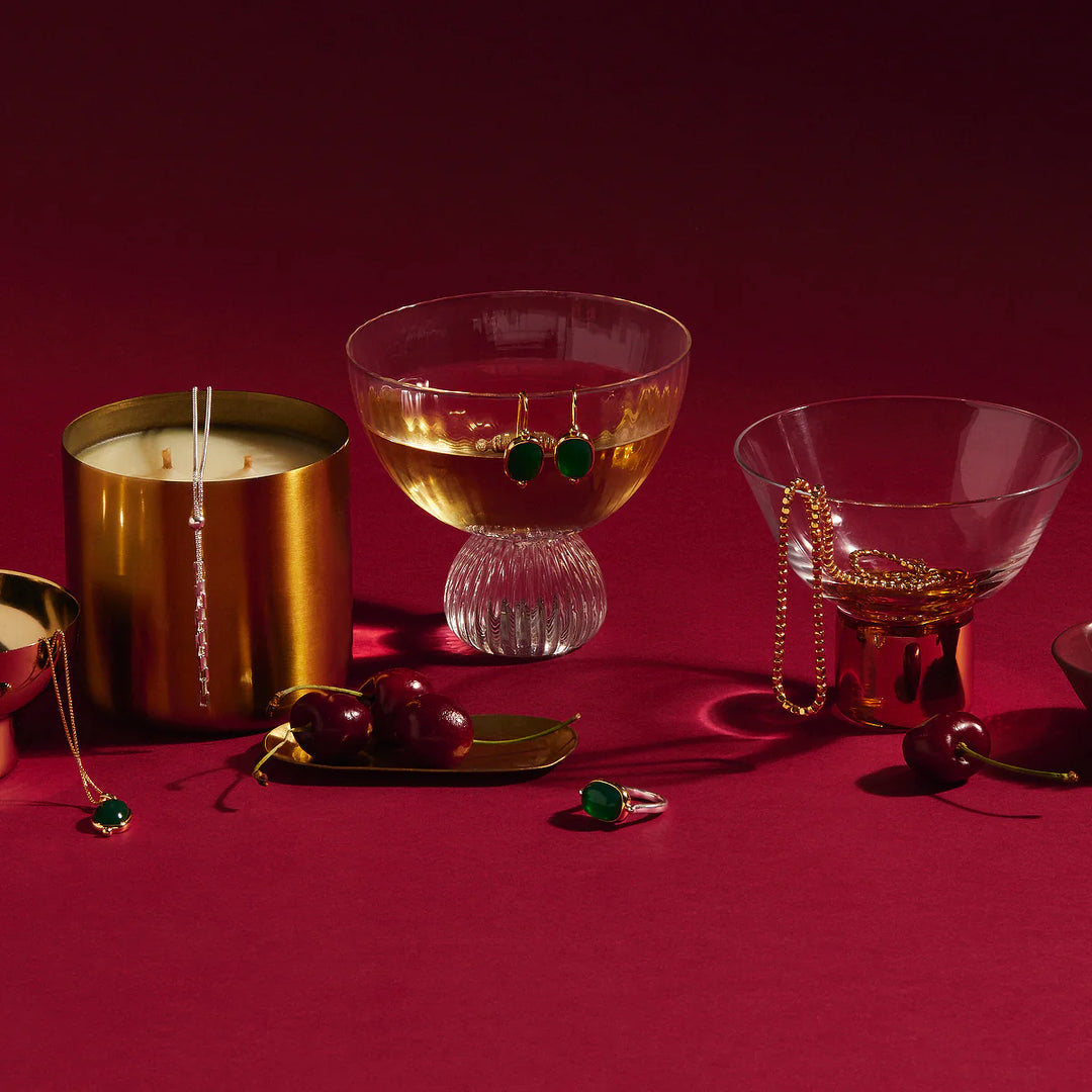 Najo Quadrille Gold Plated Necklace