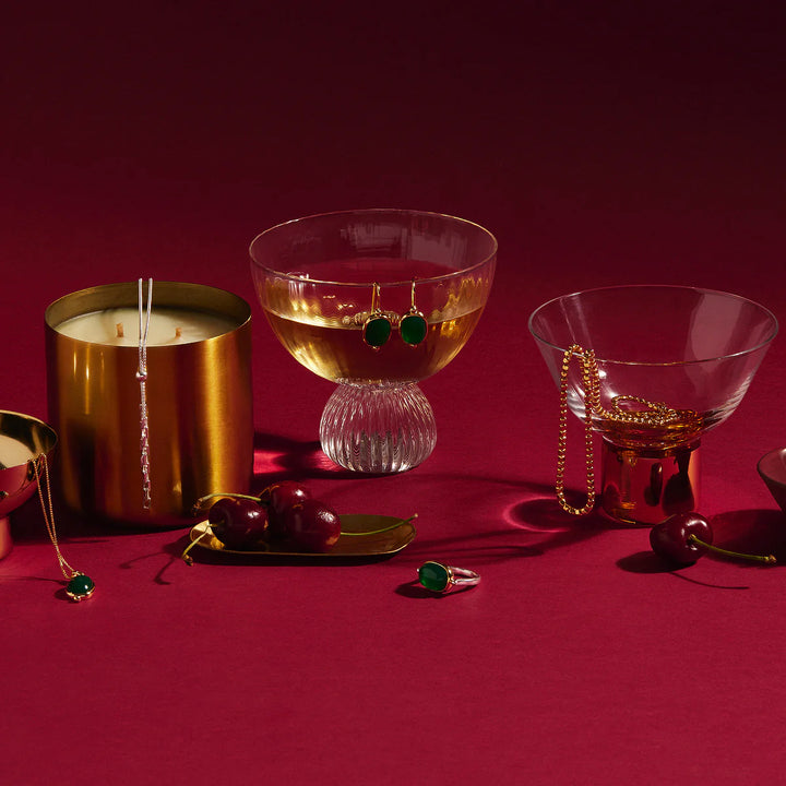 Najo Quadrille Gold Plated Necklace