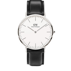 Daniel Wellington Classic Sheffield White & Silver 40mm