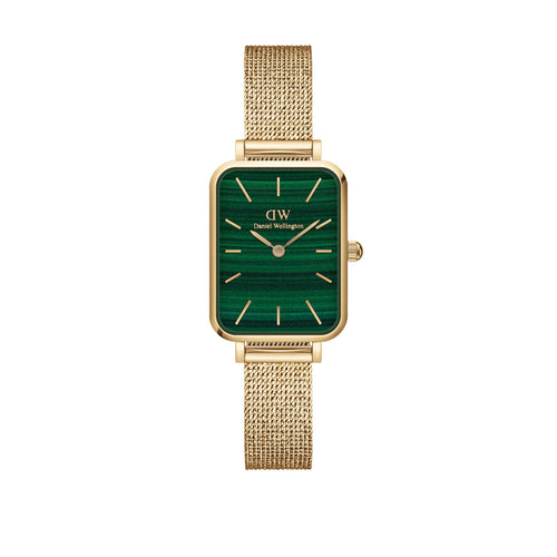 Daniel Wellington Quadro Pressed Evergold Green 26x20mm