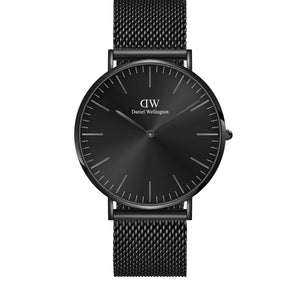 Daniel Wellington Classic Mesh Onyx Black 40mm