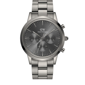 Daniel Wellington Iconic Chronograph Link Graphite 42mm