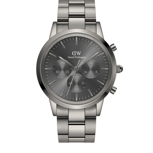 Daniel Wellington Iconic Chronograph Link Graphite 42mm