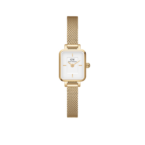 Daniel Wellington Quadro Mini Evergold 18x15mm