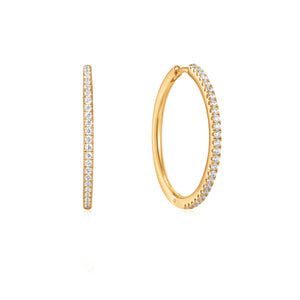 Ania Haie Gold Glam Hoops