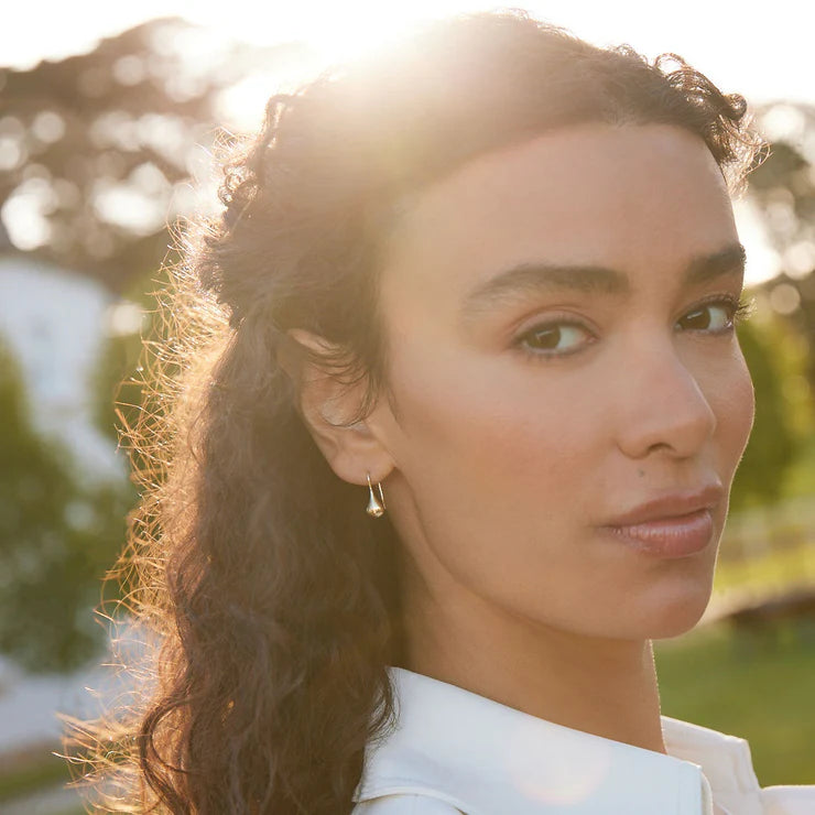 Najo Baby Tears Yellow Gold Earring