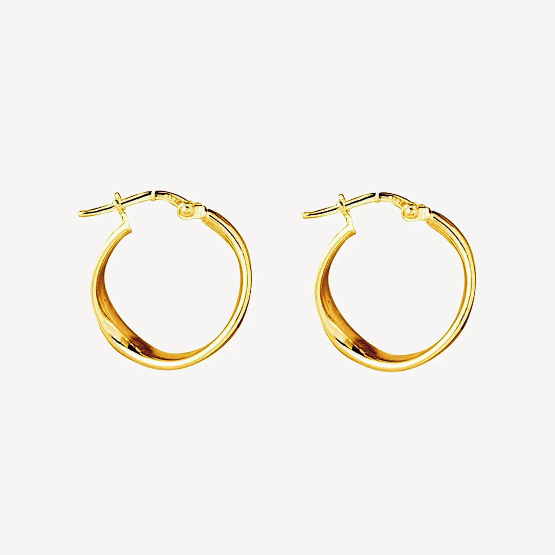 Najo Eddy Yellow Gold Hoop