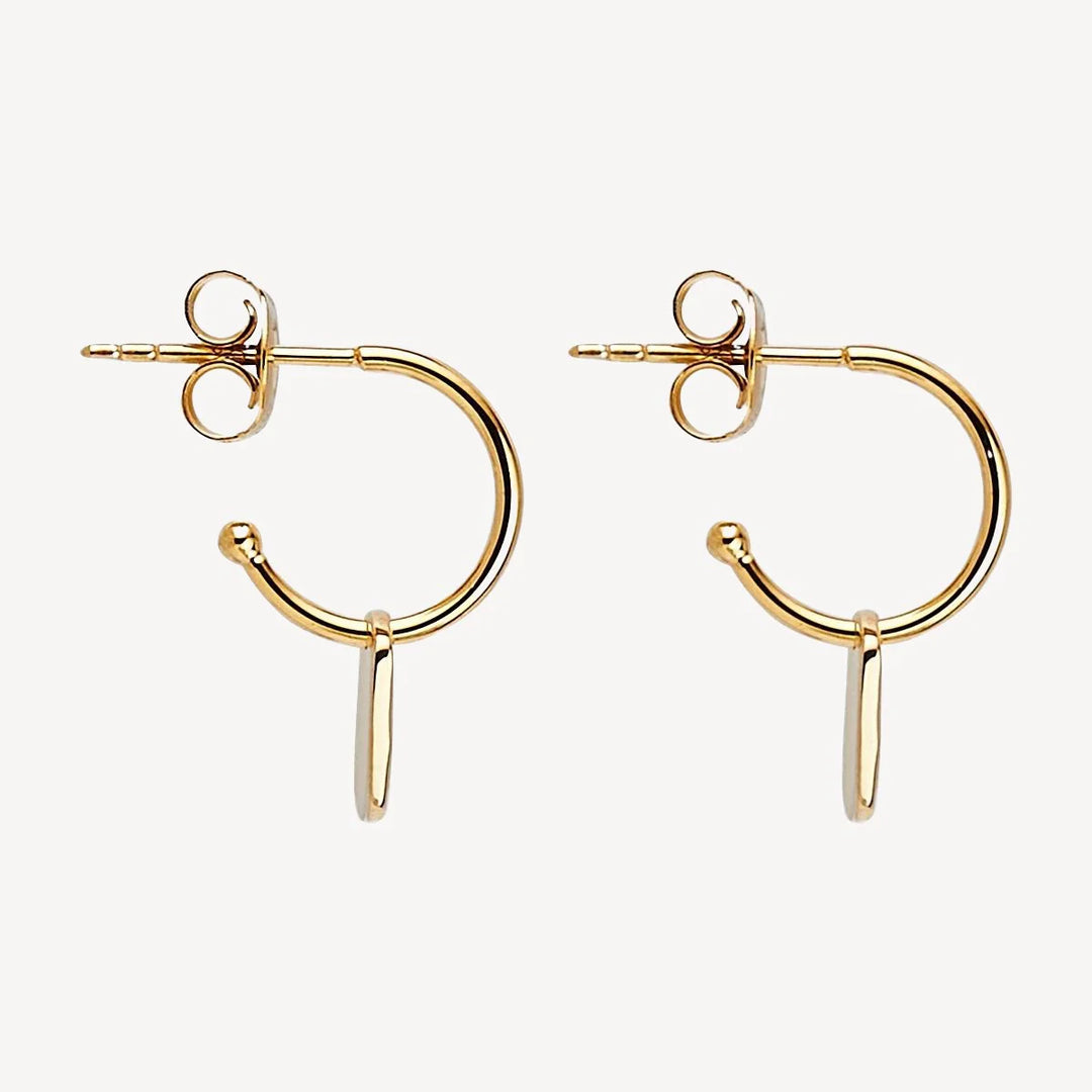 Najo Tigger Yellow Gold Earring