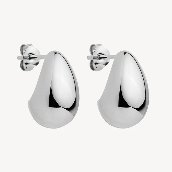 Najo Baby Umbra Silver Earrings