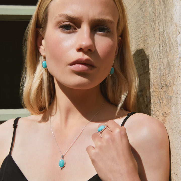 Najo Fleur Amazonite Necklace