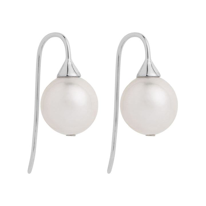 Najo Luna Silver Pearl Earrings