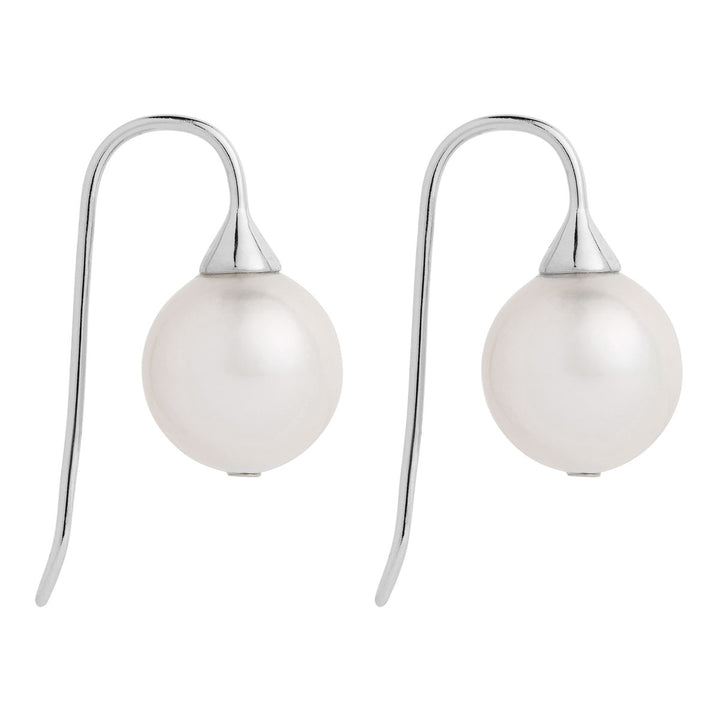 Najo Luna Silver Pearl Earrings