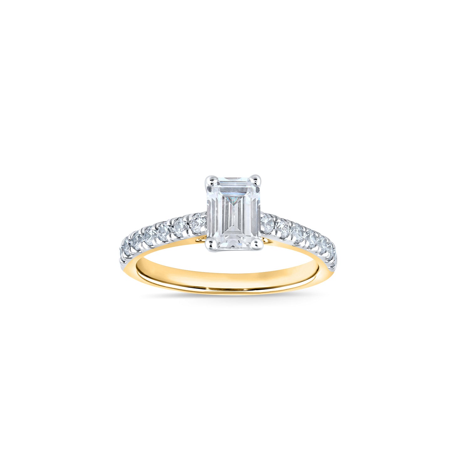 Louis Thompson Charleroi Ring 9k Gold with 1.40ct Lab Diamond – Silvermoon