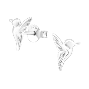 ARGENTO Silver Hummingbird Studs