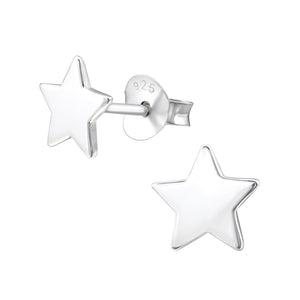 ARGENTO Silver Star Studs 7mm