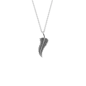 EVOLVE FOREVER FERN SILVER NECKLACE