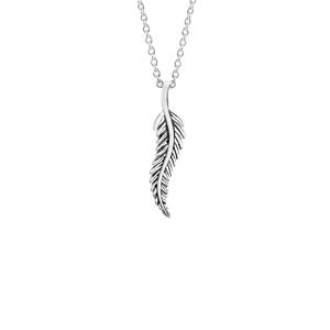 EVOLVE CLASSIC FOREVER FERN SILVER NECKLACE