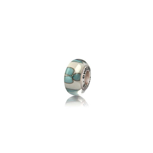 Murano Glass and Silver Queenstown Charm