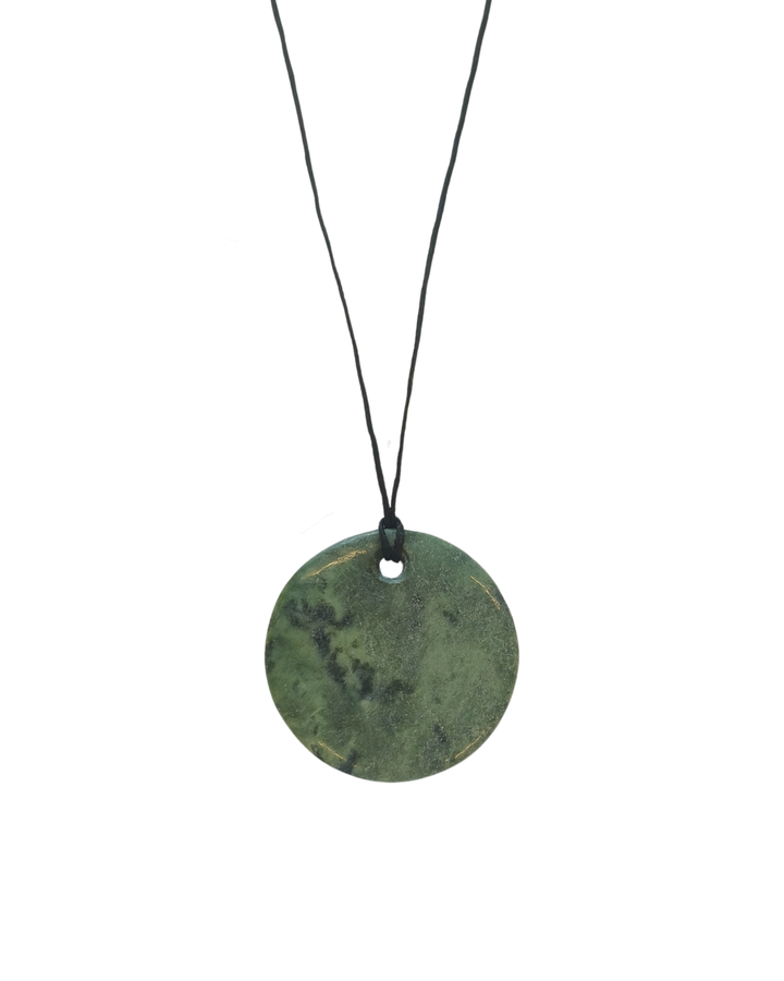 New Zealand Greenstone - XL Circle 45mm