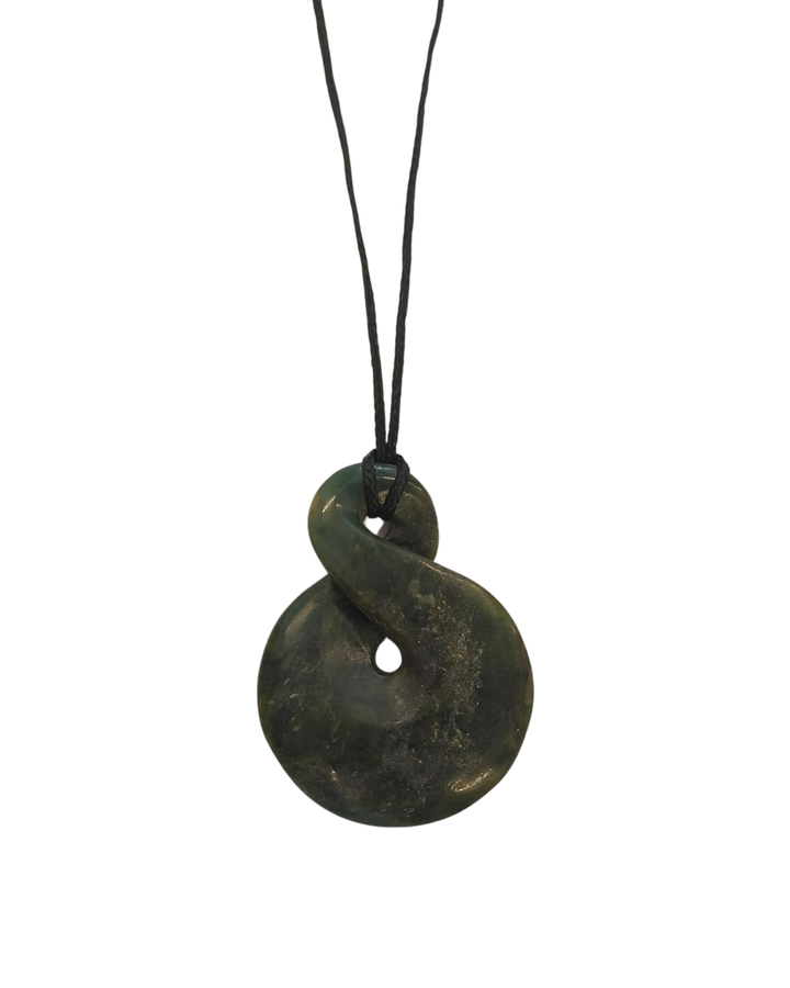 New Zealand Greenstone - Single Kumaru / Twist 40-45mm