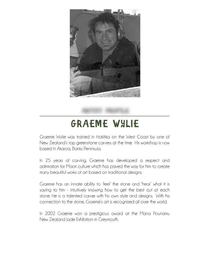 New Zealand Greenstone - XS Toki 25mm