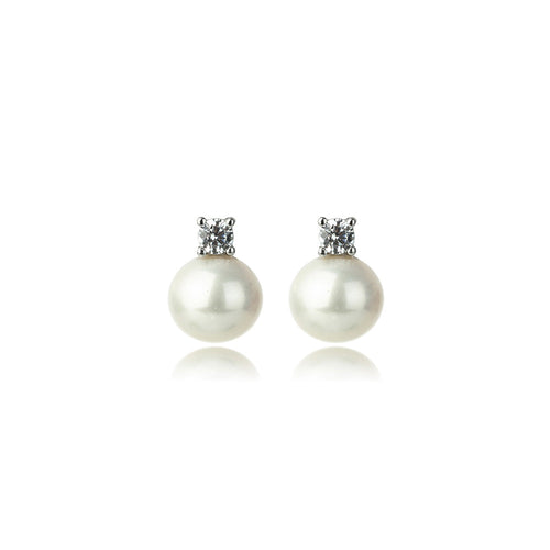 Silver Oceans Noosa Freshwater Pearl Earrings