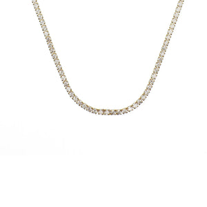 Georgini Sydney Soiree 2mm Tennis Necklace 42cm Gold