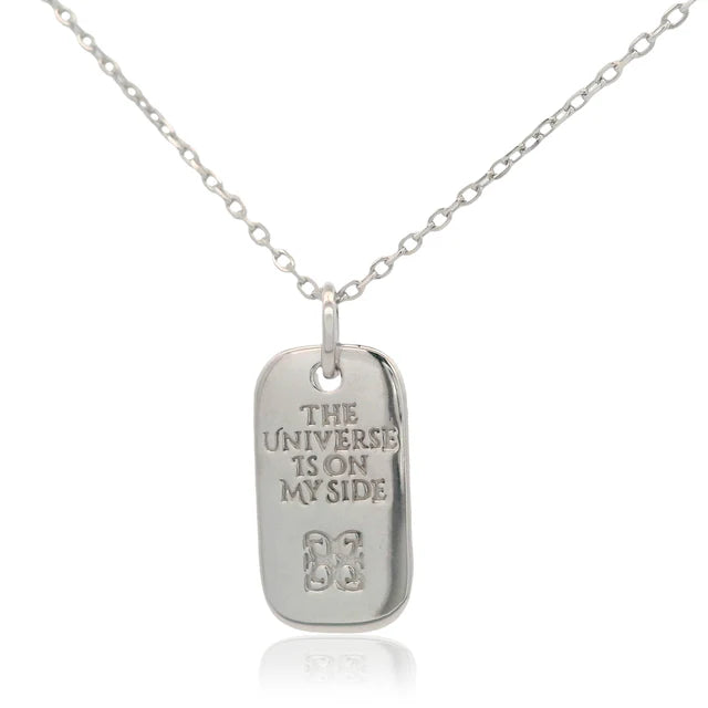 Georgini Forever Hearts Club The Universe Is On My Side Pendant Silver