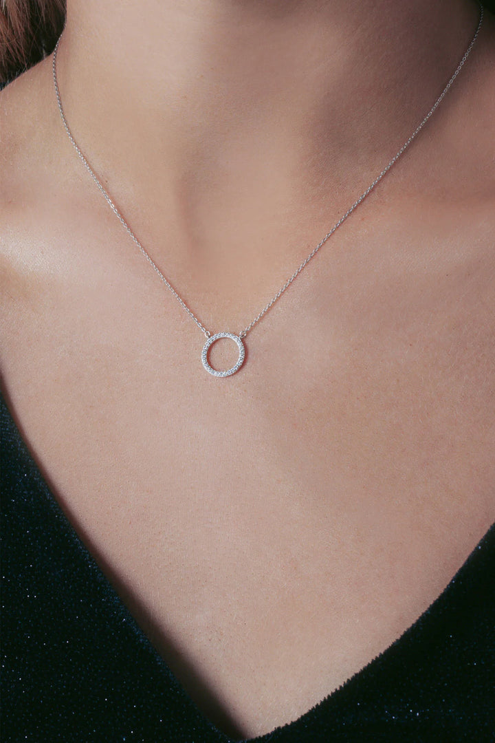 Georgini Ara Rhodium Necklace