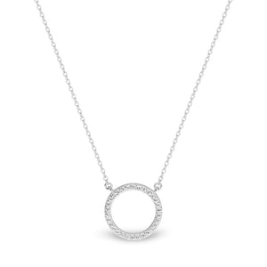 Georgini Ara Rhodium Necklace