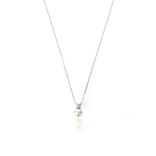 Silver Oceans Noosa Freshwater Pearl Necklace