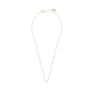 Georgini Sweetheart Heart Chain Silver Nekclace