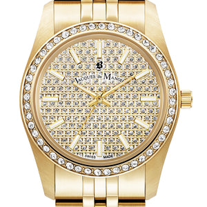 Jacques Du Manoir Swiss-Made Inspiration Glamour Gold Watch