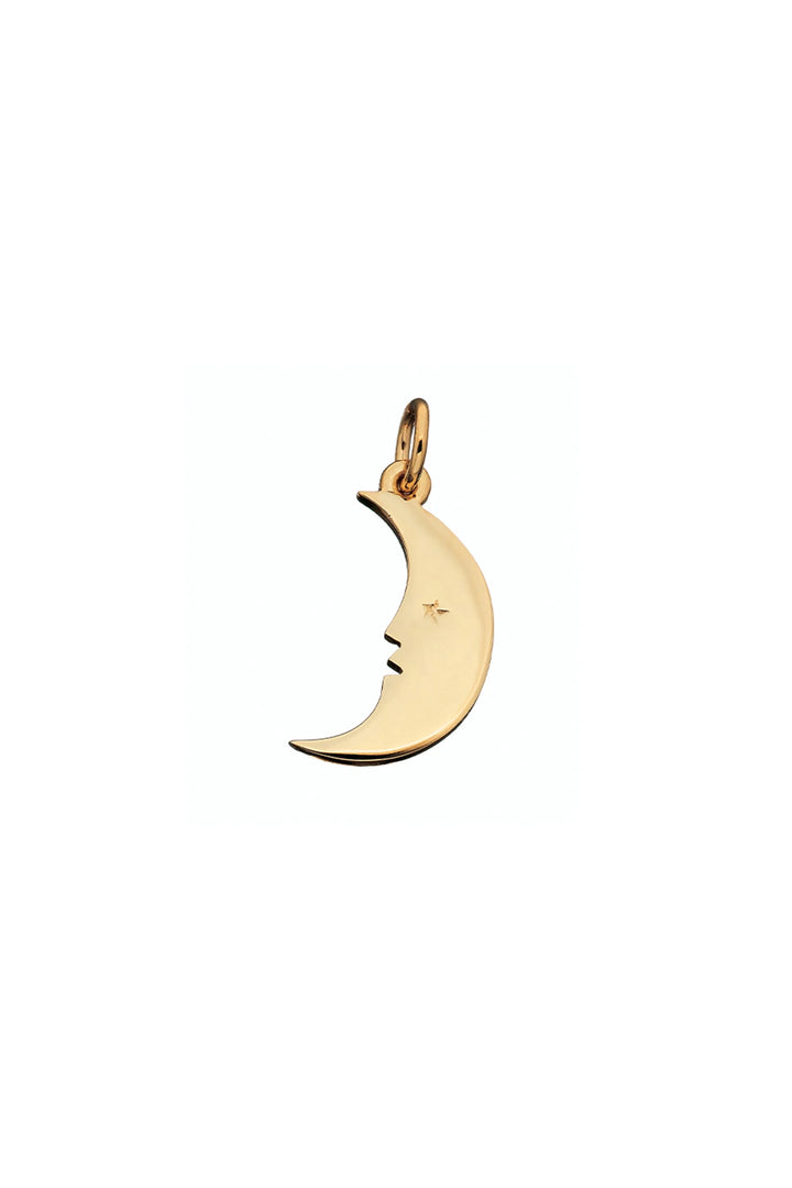Karen Walker Gold Plated Moon Charm