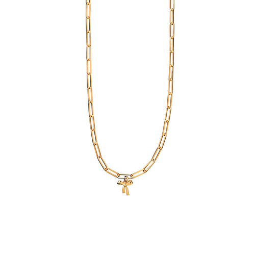 9ct Yellow Gold Mini Bow Charm