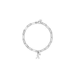 Silver Runaway Girl Charm Bracelet