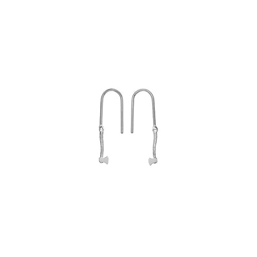 Silver Mini Axe Earrings