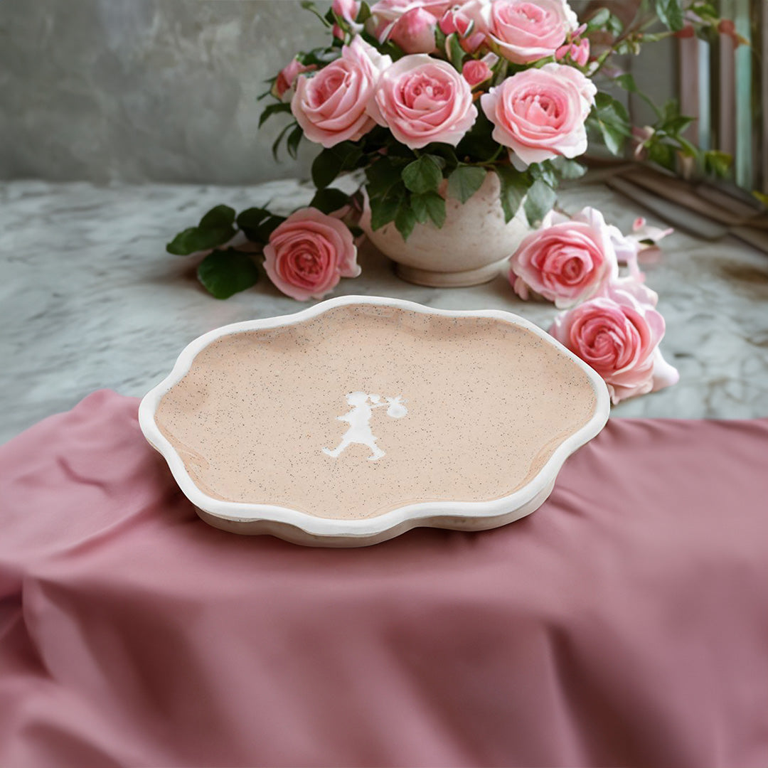 Karen Walker Large Runaway Handmade Ceramic Jewellery Dish