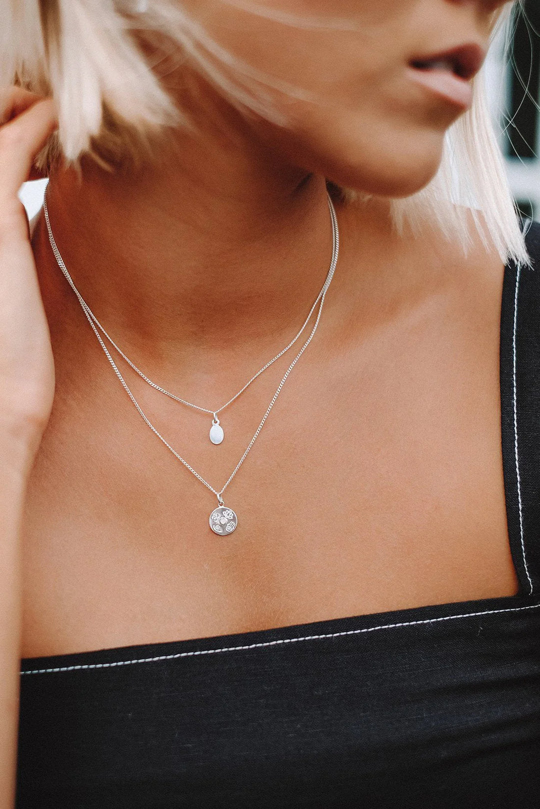 Kirstin Ash Silver Necklace Chain 16-18 inch