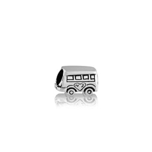 Silver Combi Van (Ultimate Road Trip) Charm