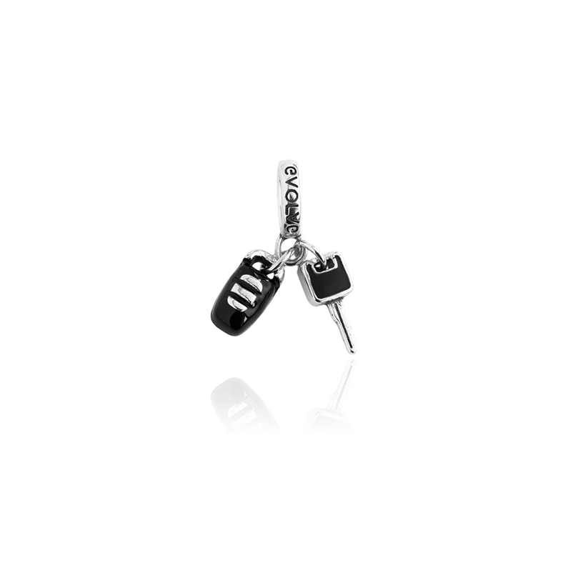 Evolve Car Key (Independence) Dangling Charm