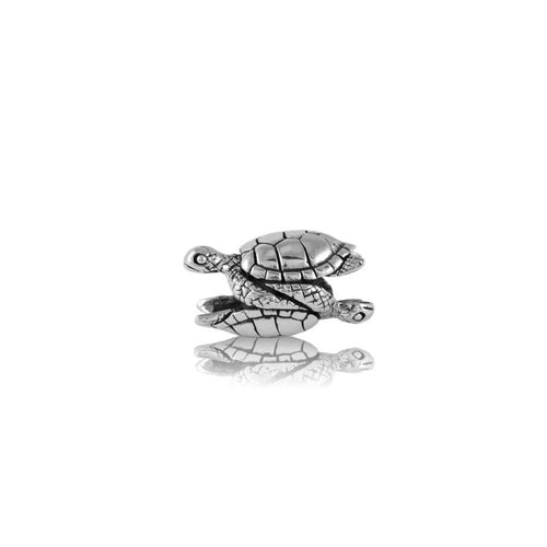 Silver Sea Turtles Focal Charm