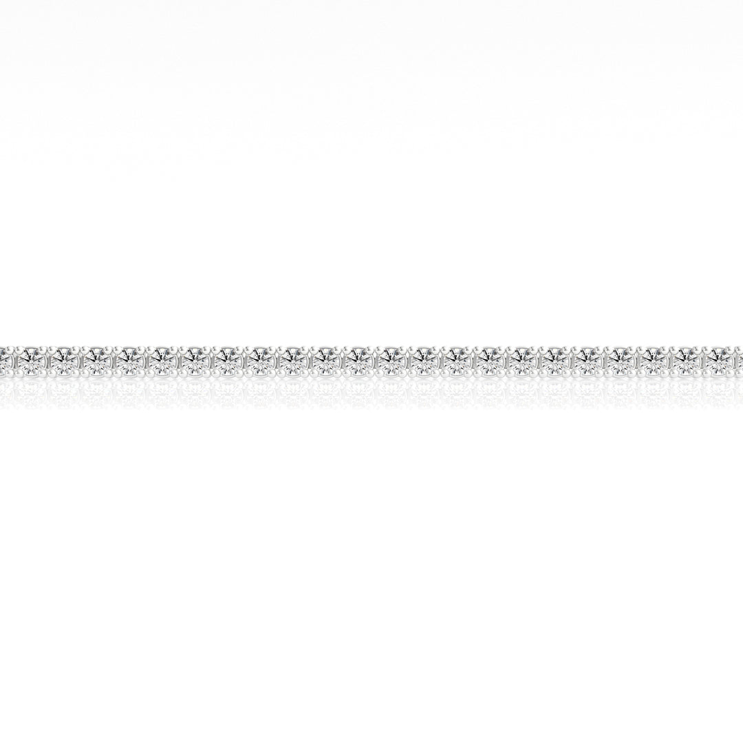 Louis Thompson Upington Tennis Bracelet 9K White Gold with 2.00ct Lab Diamond