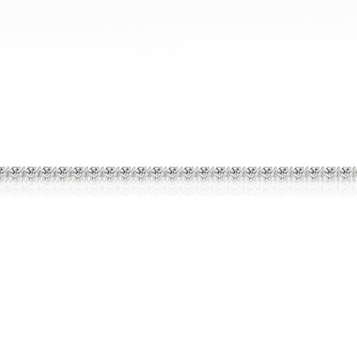 Louis Thompson Upington Tennis Bracelet 9K White Gold with 2.00ct Lab Diamond